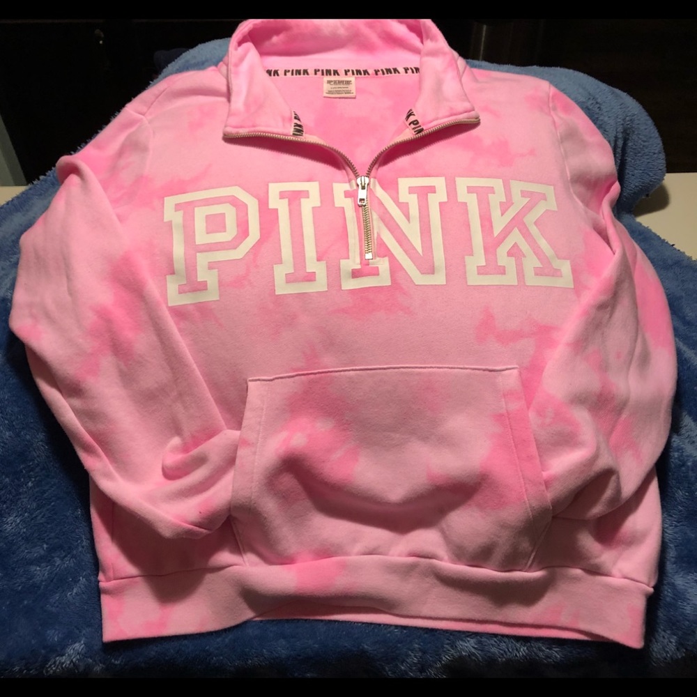 Pink Victoria Secret sweatshirt